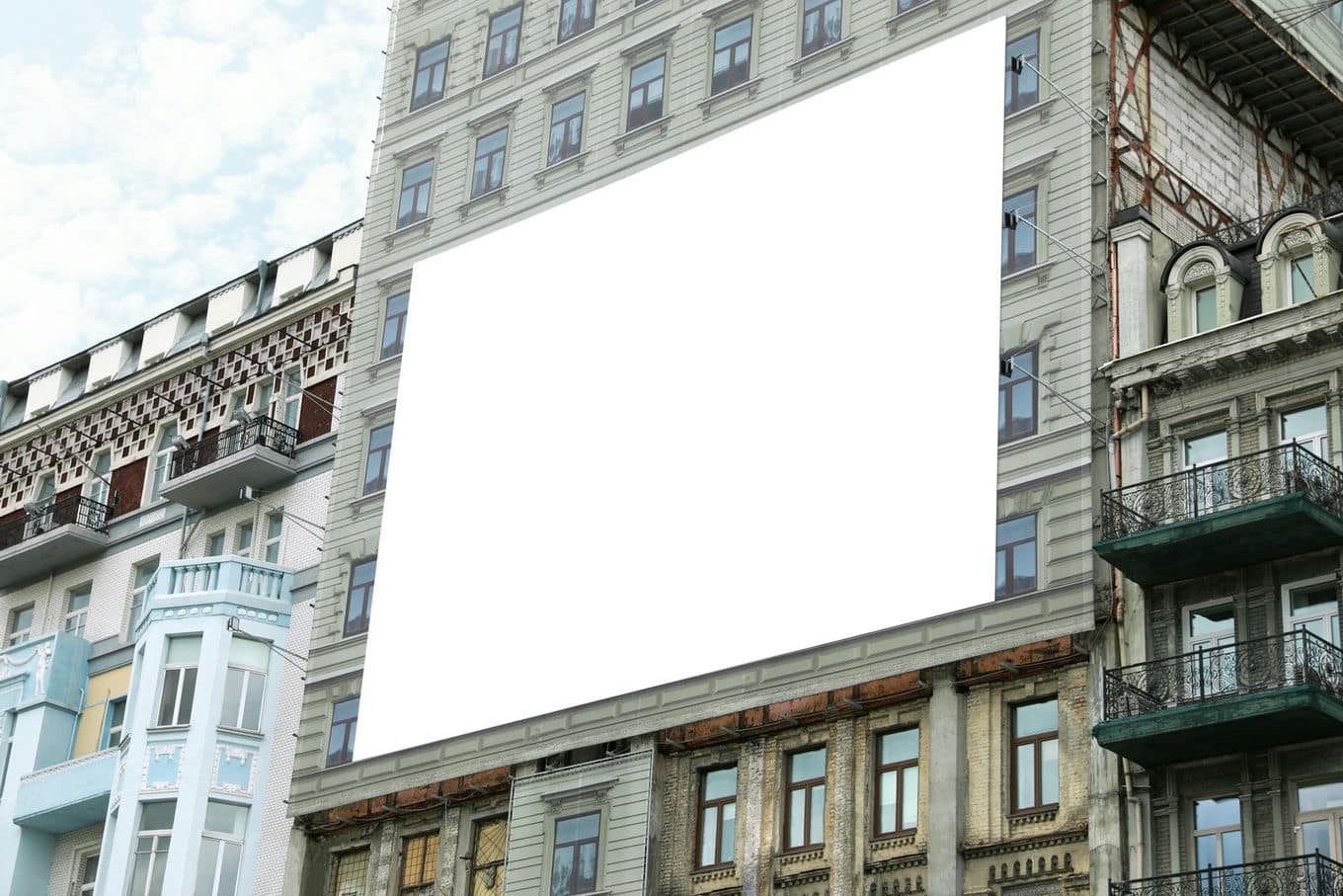 Wieszanie banerów reklamowych